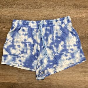 Cozy Tie-dye Shorts